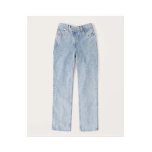 Curve 90’s ultra high rise straight jeans